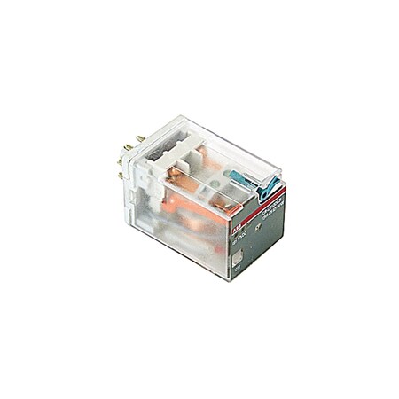 Abb INTERFACE RELAY W LED, 2 C/O CONTACTS 250V/10A, 12VDC COIL 1SVR405621R4100